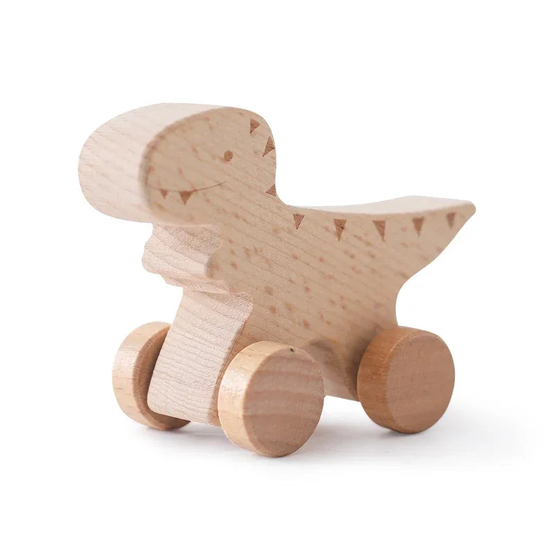 DinoRoll - Little Dino Wooden Toy