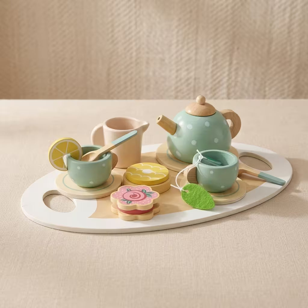 LittleTea - Wooden Pretend Play Tea Set