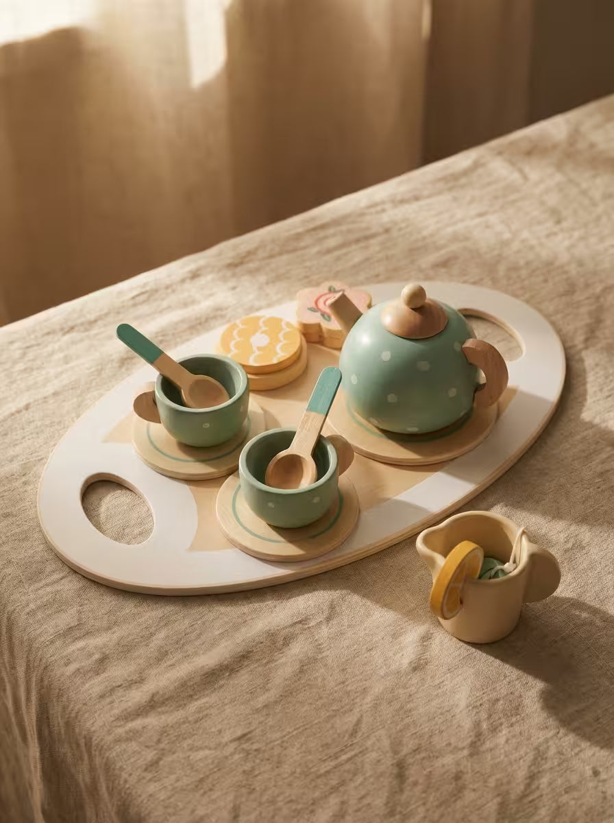 LittleTea - Wooden Pretend Play Tea Set