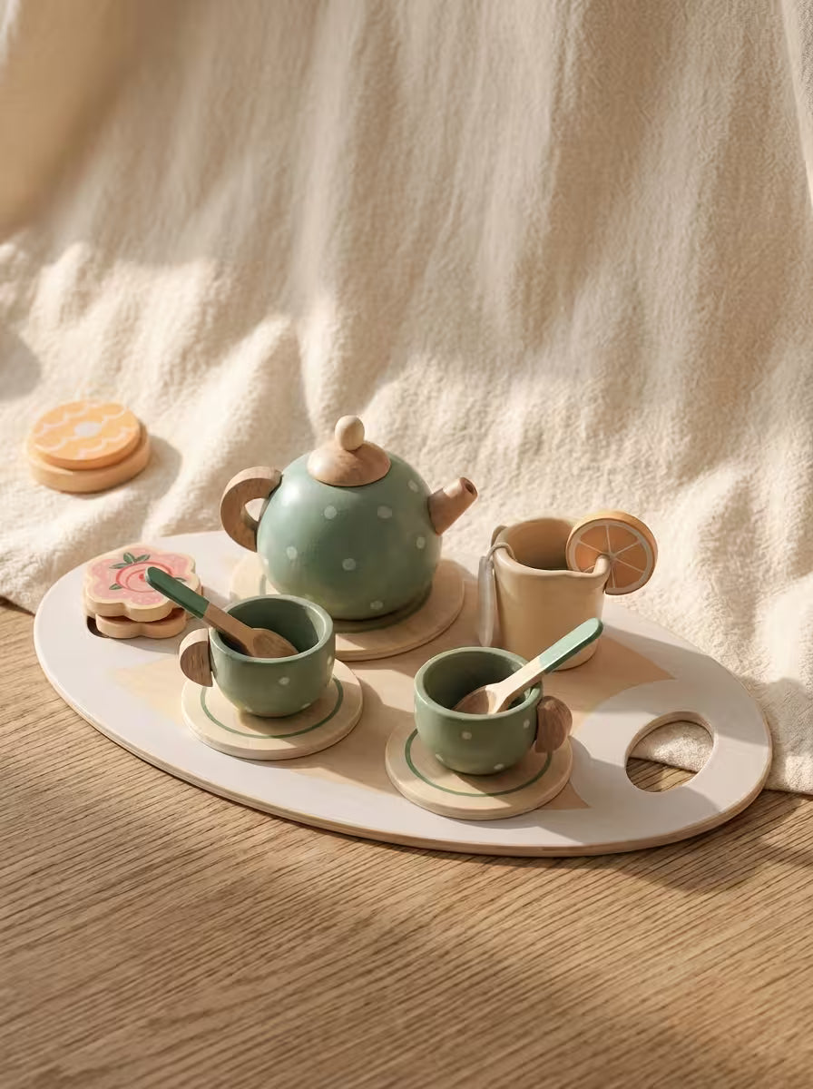 LittleTea - Wooden Pretend Play Tea Set