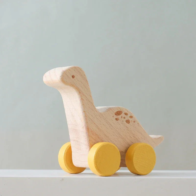 DinoRoll - Little Dino Wooden Toy