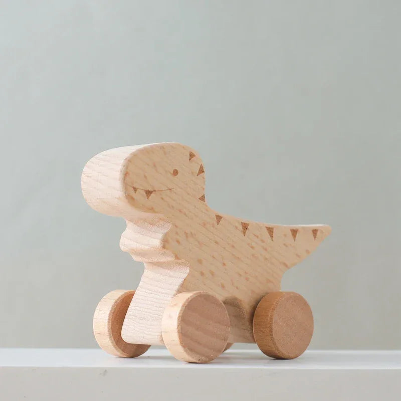 DinoRoll - Little Dino Wooden Toy