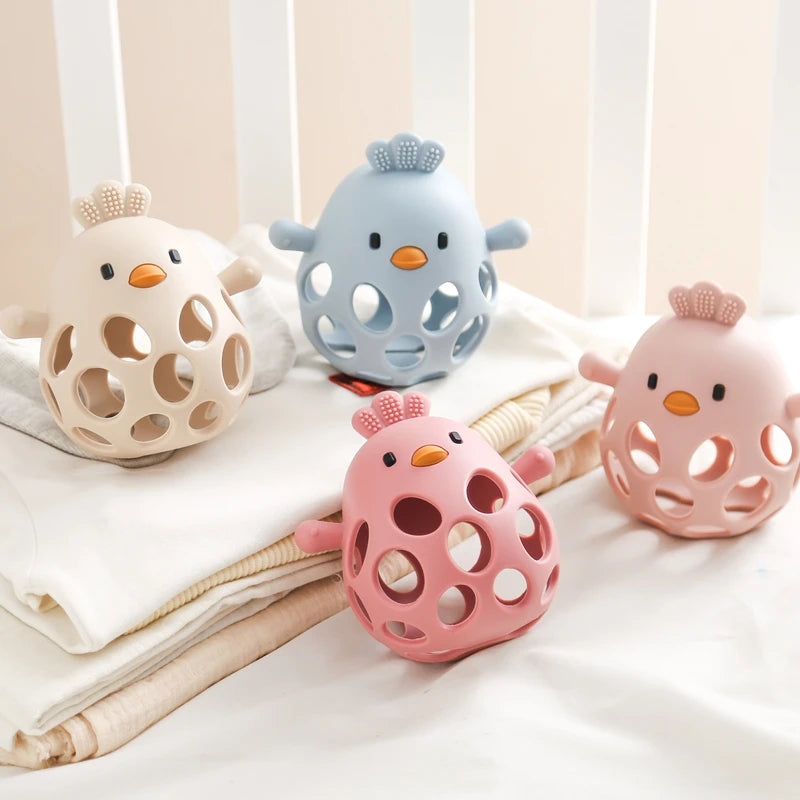 ChickGrip - Silicone Baby Teether Toy