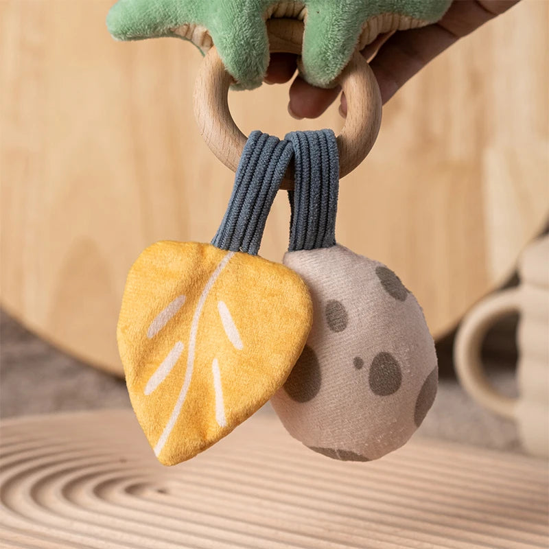 DreamRattle – Soft Dino Crib Rattle