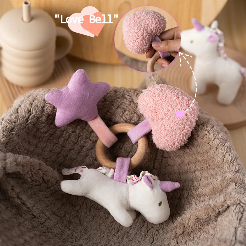DreamRattle – Soft Unicorn Crib Rattle