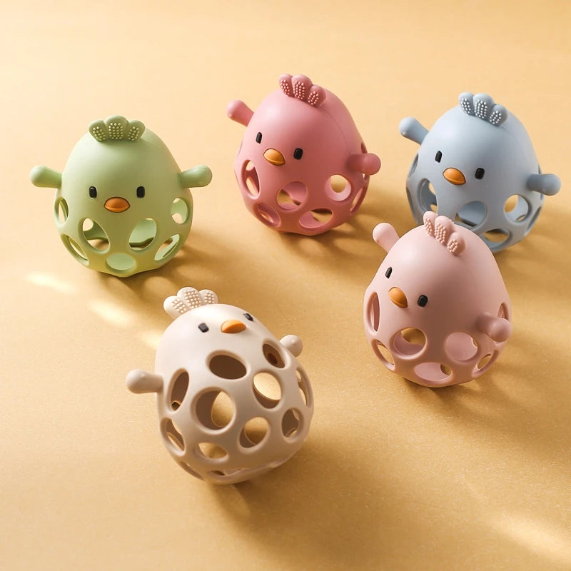 ChickGrip - Silicone Baby Teether Toy