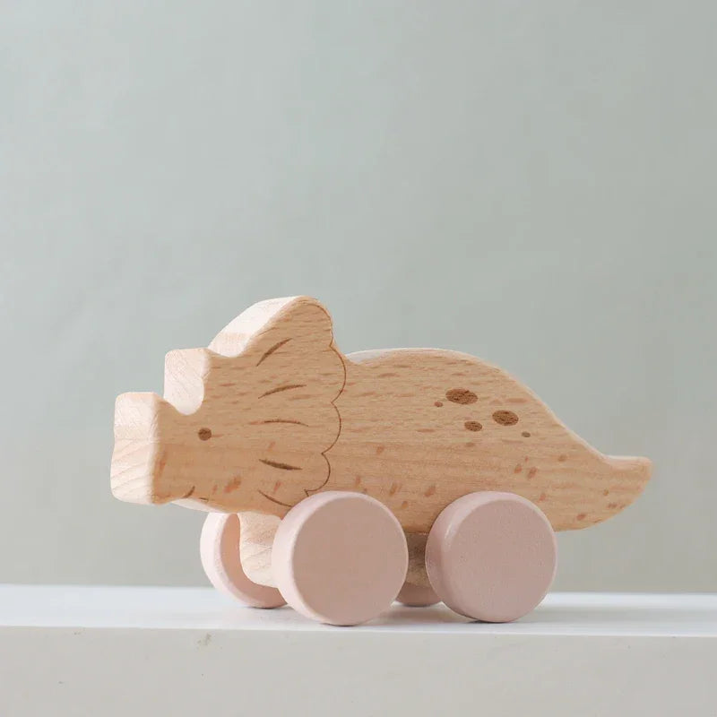DinoRoll - Little Dino Wooden Toy