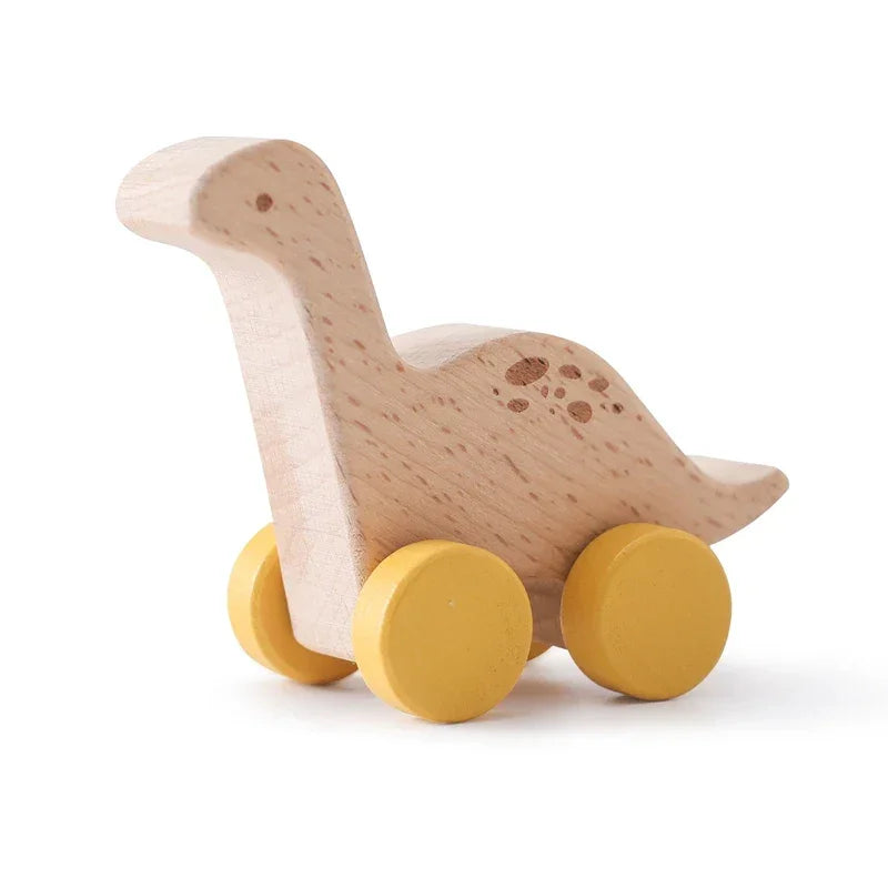 DinoRoll - Little Dino Wooden Toy