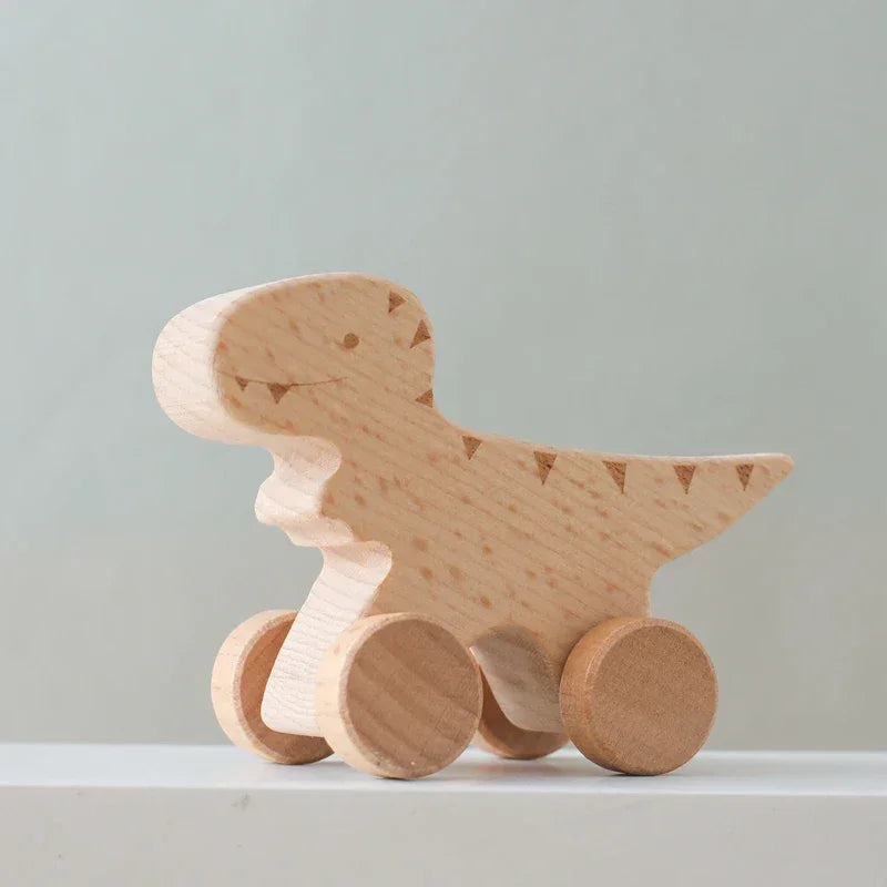 DinoRoll - Little Dino Wooden Toy