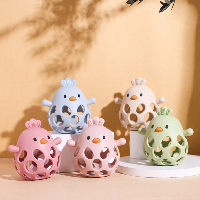 ChickGrip - Silicone Baby Teether Toy