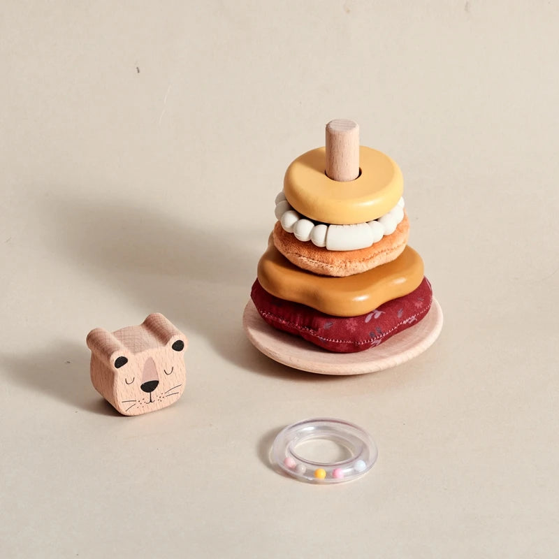 StackNest - Silicone Baby Stacking Toy Set