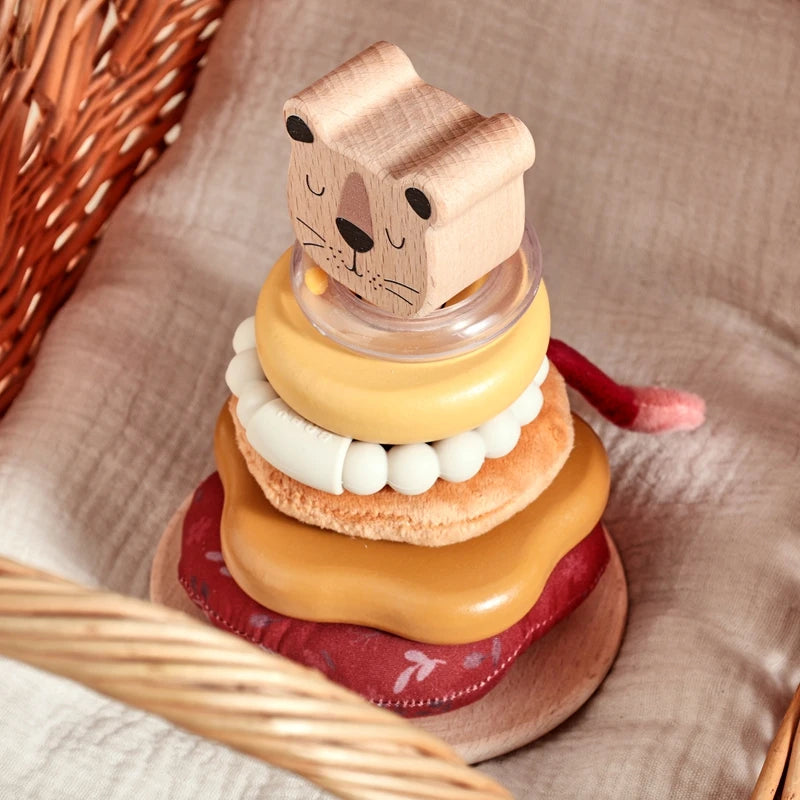 StackNest - Silicone Baby Stacking Toy Set