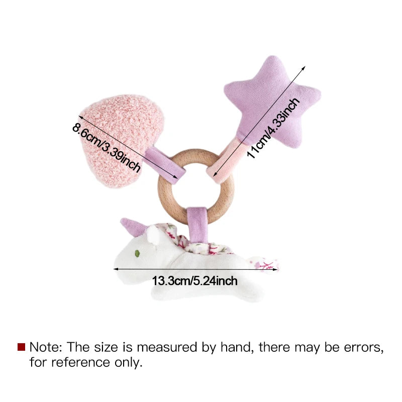 DreamRattle – Soft Unicorn Crib Rattle