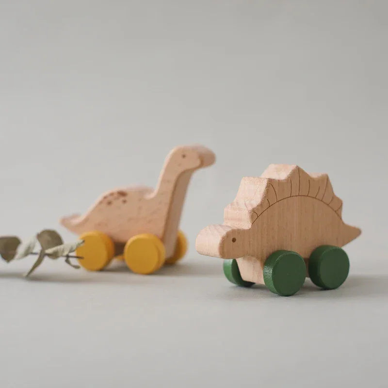 DinoRoll - Little Dino Wooden Toy