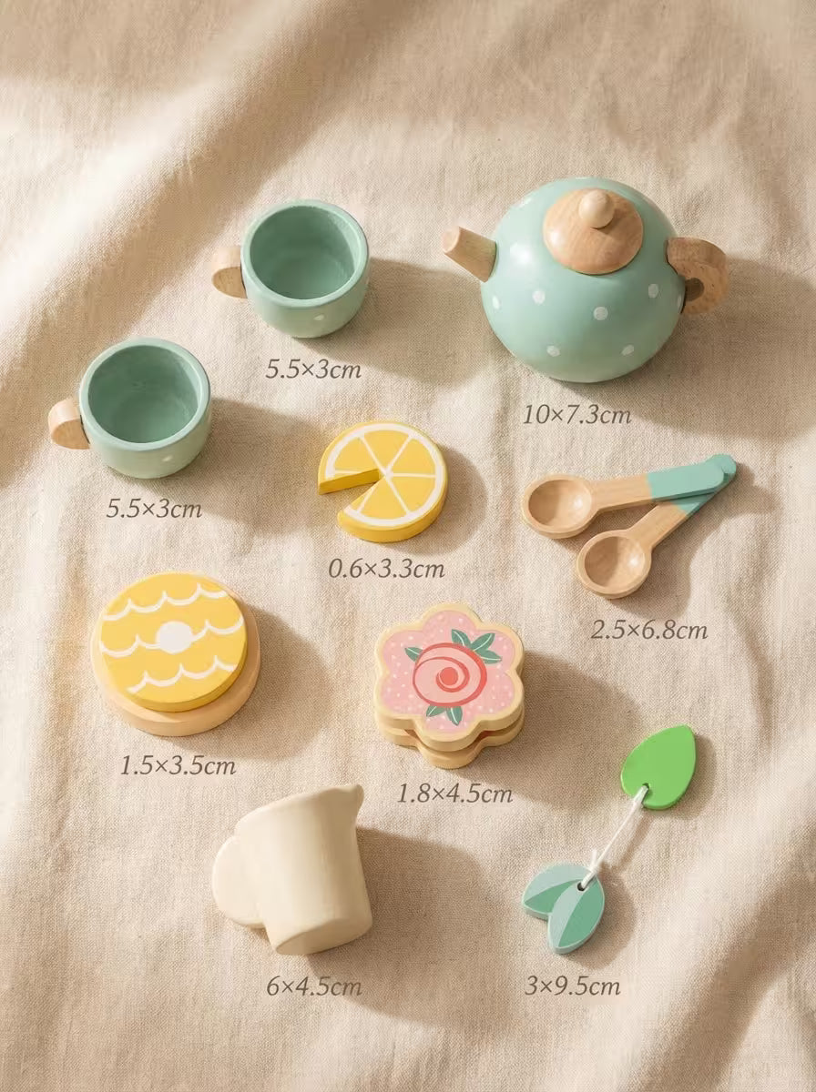 LittleTea - Wooden Pretend Play Tea Set